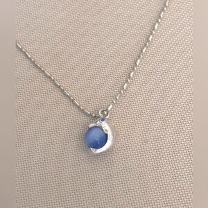 Silver Dolphin Charm Necklace